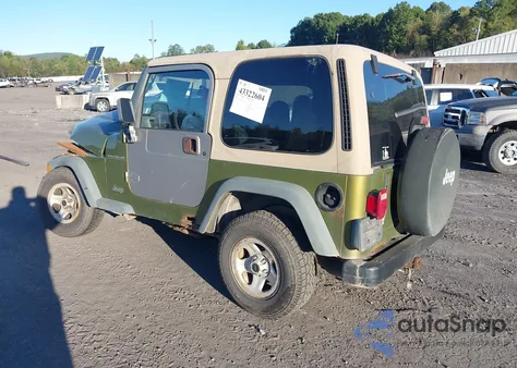 1997 Jeep Wrangler Se from USA, damaged, VIN 1J4FY29P8VP406907